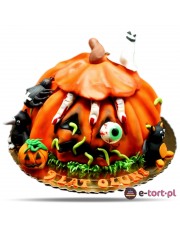 TORT DYNIA HALLOWEEN