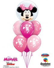 BALONY Z HELEM DISNEY MINNIE MAUSE PINK