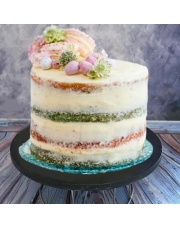 Tort Naked Cake Wielkanocny