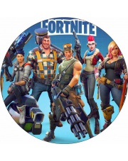 Tort z opłatkiem Fortnite 