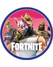 Tort z opłatkiem Fortnite 