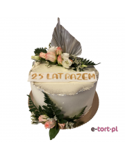 TORT NA 25 URODZINY