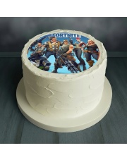 Tort Fortnite – tort urodzinowy z bohaterami gry