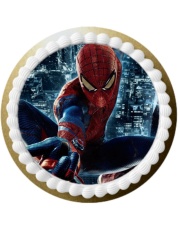  Tort z Opłatkiem Spider Man