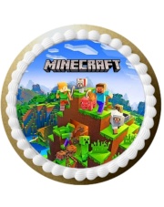  Tort z Opłatkiem Minecraft