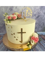 Tort na Pierwszą Komunię Świętą – elegancki tort komunijny na zamówienie