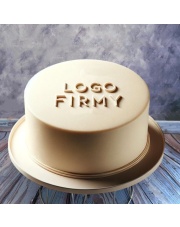 Tort Firmowy z Logotypem