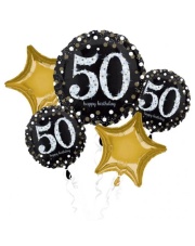 50 Urodziny Balony z Helem