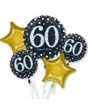 60 Urodziny Balony z Helem