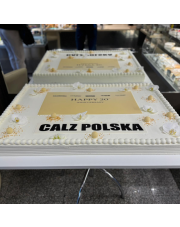 Tort firmowy z logo – tort reklamowy na eventy i jubileusze